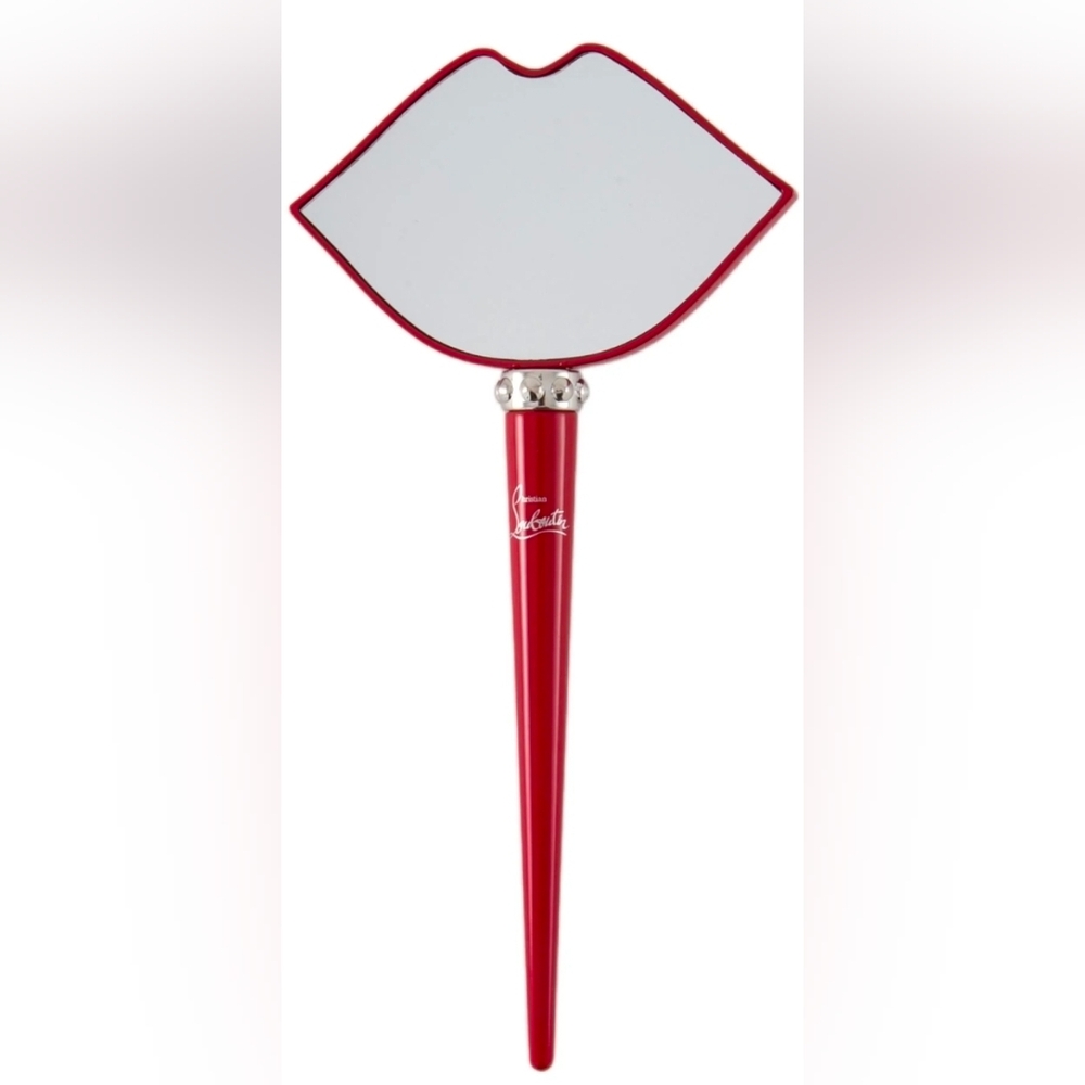 Christian Louboutin Fuchsia Hand Mirror